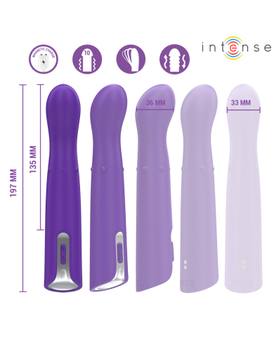 INTENSE - VIBRATEUR HELENA BEADS UP & DOWN WIGGLE 13,5 CM