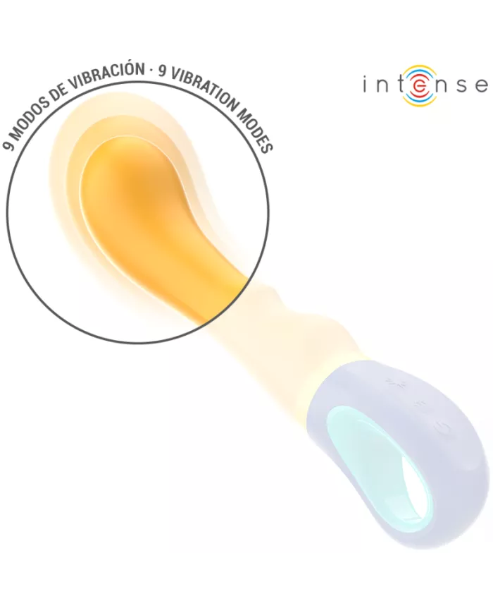INTENSE - VIBRATEUR POINT G JAUNE SHAGGY INTENSE - VIBRATEUR POINT G JAUNE SHAGGY