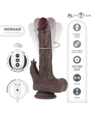 MR INTENSE - MORGAN POUPÉE MULTIFONCTION RÉALISTE AVEC VIBRATION ET TÉLÉCOMMANDE DE MONTÉE ET DE DESCENDRE 23 CM -O- 3,5 CM