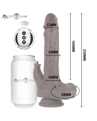 MR INTENSE - MORGAN POUPÉE MULTIFONCTION RÉALISTE AVEC VIBRATION ET TÉLÉCOMMANDE DE MONTÉE ET DE DESCENDRE 23 CM -O- 3,5 CM