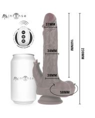MR INTENSE - MORGAN POUPÉE MULTIFONCTION RÉALISTE AVEC VIBRATION ET TÉLÉCOMMANDE DE MONTÉE ET DE DESCENDRE 23 CM -O- 3,5 CM