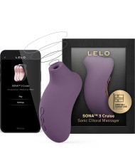 LELO - SONA 3 CRUISE MASSEUR CLITORAL SONIQUE NOIR