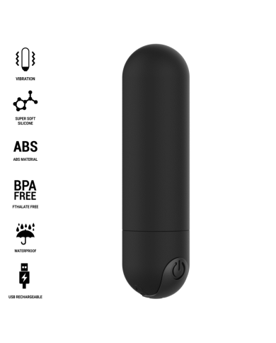 INTENSE - KAREN MINI VIBRANT RECHARGEABLE BALLE NOIRE