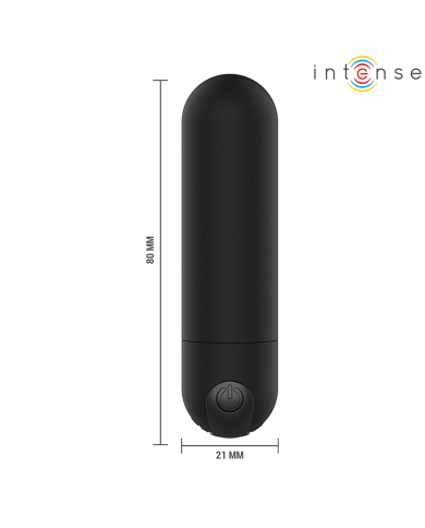 INTENSE - KAREN MINI VIBRANT RECHARGEABLE BALLE NOIRE