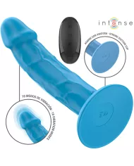 INTENSE - PHOEBE VIBRATEUR RÉALISTE 10 VIBRATIONS TÉLÉCOMMANDE BLEU