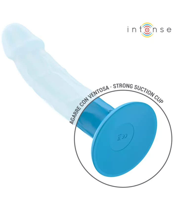 INTENSE - PHOEBE VIBRATEUR RÉALISTE 10 VIBRATIONS TÉLÉCOMMANDE BLEU