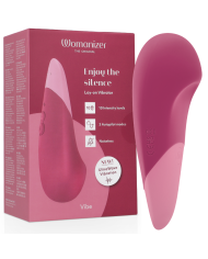 WOMANIZER - VIBRATEUR SILENCIEUX VIBE LAY-ON ROSE FOYER