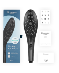 WOMANIZER - POMMEAU DE DOUCHE STIMULANT CLITORIAL WAVE NOIR