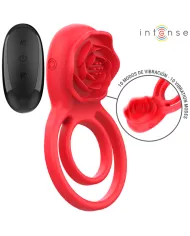 INTENSE - GAIL STIMULATEUR ROSE 10 VIBRATIONS ROUGE TELECOMMANDE