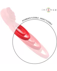 INTENSE - GAIL STIMULATEUR ROSE 10 VIBRATIONS ROUGE TELECOMMANDE