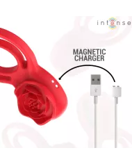 INTENSE - GAIL STIMULATEUR ROSE 10 VIBRATIONS ROUGE TELECOMMANDE