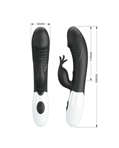 PRETTY LOVE - RASMUSSEN VIBRATEUR LAPIN 30 FONCTIONS NOIR