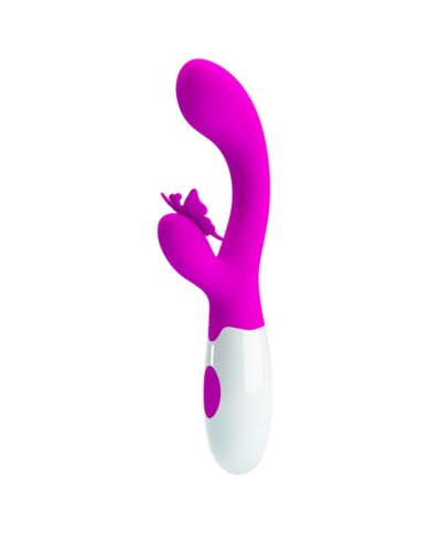 PRETTY LOVE - VIBRATEUR LAPIN VIOLET 30 FONCTIONS BAISER PAPILLON