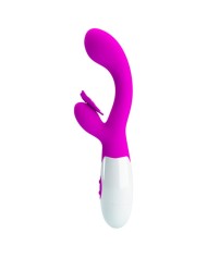 PRETTY LOVE - VIBRATEUR LAPIN VIOLET 30 FONCTIONS BAISER PAPILLON