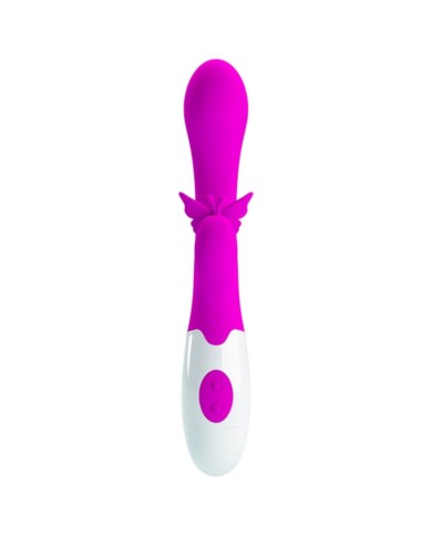 PRETTY LOVE - VIBRATEUR LAPIN VIOLET 30 FONCTIONS BAISER PAPILLON