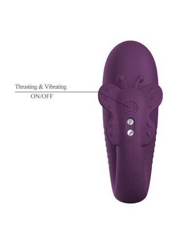 PRETTY LOVE - VIBRATEUR ŒUF À PROFONDEUR KLAY CONTRÔLÉ PAR APPLICATION VIOLET