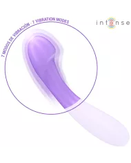 INTENSE - BECKY VIBRATEUR 19 CM CHAUFFANT 7 VIBRATIONS VIOLET INTENSE - BECKY VIBRATEUR 19 CM CHAUFFANT 7 VIBRATIONS VIOLET