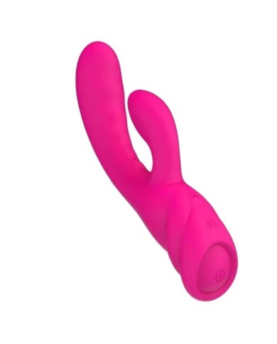 NALONE - PURE X2 VIBRATEUR LAPIN MAGIC STICK ROSE