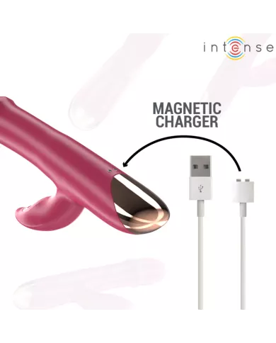 INTENSE - CHLOE VIBRATEUR MULTIFONCTION 3 EN 1 ROUGE