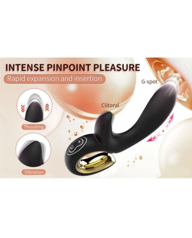 NALONE - LULU VIBRATEUR LAPIN MAGIC STICK ROSE