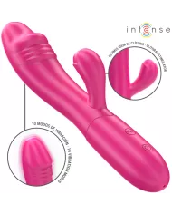 INTENSE - IVY VIBRATEUR FLEXIBLE 10 VIBRATIONS AVEC LANGUE STIMULANTE ROSE INTENSE - IVY VIBRATEUR FLEXIBLE 10 VIBRATIONS AVEC LANGUE STIMULANTE ROSE