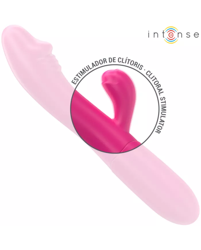 INTENSE - IVY VIBRATEUR FLEXIBLE 10 VIBRATIONS AVEC LANGUE STIMULANTE ROSE INTENSE - IVY VIBRATEUR FLEXIBLE 10 VIBRATIONS AVEC LANGUE STIMULANTE ROSE