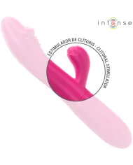 INTENSE - IVY VIBRATEUR FLEXIBLE 10 VIBRATIONS AVEC LANGUE STIMULANTE ROSE INTENSE - IVY VIBRATEUR FLEXIBLE 10 VIBRATIONS AVEC LANGUE STIMULANTE ROSE