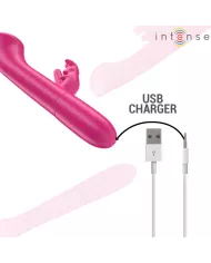 INTENSE - JULIETA VIBRATEUR RABBIT 18,6 CM 10 VIBRATIONS ROSE INTENSE - JULIETA VIBRATEUR RABBIT 18,6 CM 10 VIBRATIONS ROSE