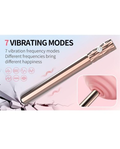 NALONE - TIA VIBRATEUR LAPIN MAGIC STICK ROSE