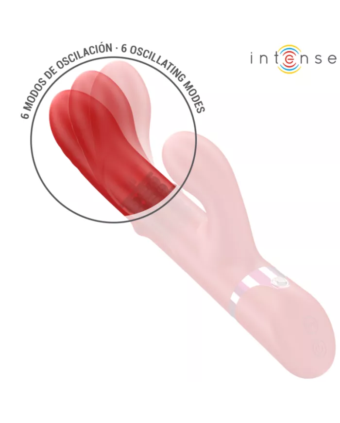 INTENSE - LELE VIBRATEUR MULTIFONCTION ROTATIF & OSCILLANT & STIMULANT ROUGE INTENSE - LELE VIBRATEUR MULTIFONCTION ROTATIF & OSCILLANT & STIMULANT ROUGE
