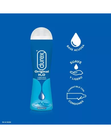 DUREX - LUBRIFIANT H2O NATUREL DUREX PLAY 50 ML
