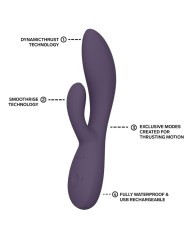 LELO - INA THRUST RABBIT VIBRATEUR À POUSSÉE VIOLET
