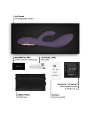LELO - INA THRUST RABBIT VIBRATEUR À POUSSÉE VIOLET