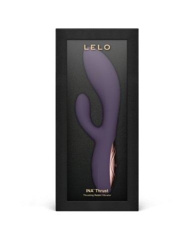 LELO - INA THRUST RABBIT VIBRATEUR À POUSSÉE VIOLET