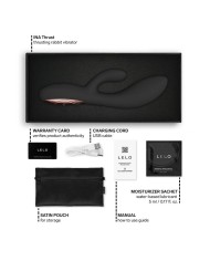 LELO - INA THRUST RABBIT VIBRATEUR À POUSSÉE NOIR