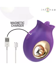 INTENSE - TULI STIMULATEUR CLITORIS 9 VIBRATIONS & 9 OSCILLATIONS VIOLET