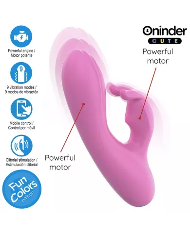 ONINDER CUTE - LOVE BUNNY VIBRATEUR POINT G CLITORIS - APPLICATION GRATUITE MONDIALE ONINDER CUTE - LOVE BUNNY VIBRATEUR POINT G CLITORIS - APPLICATION GRATUITE MONDIALE