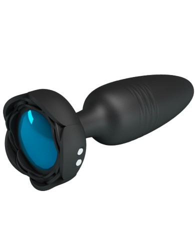 PRETTY LOVE - TARION PLUG ANAL AVEC LUMIÈRE LED NOIR 12,5 CM