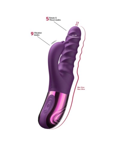 SHE.E.O - VIBRATEUR TOURBILLON LAPIN VIOLETTE