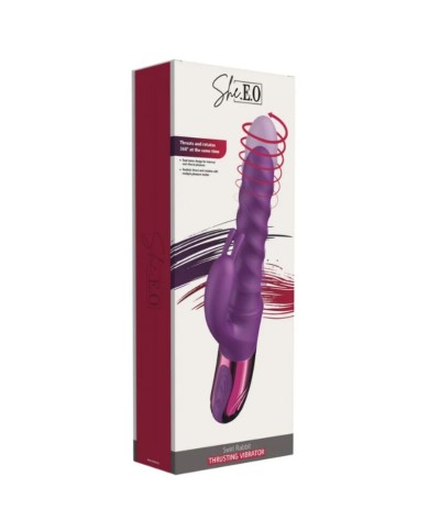 SHE.E.O - VIBRATEUR TOURBILLON LAPIN VIOLETTE