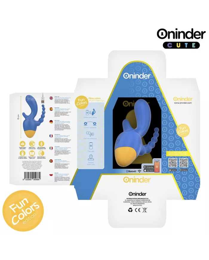 ONINDER CUTE - LOVE 3 SOME TRIPLE VIBRATEUR - APPLICATION GRATUITE DANS LE MONDE ENTIER