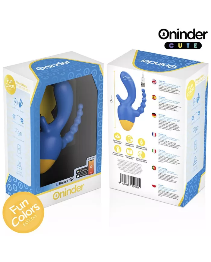 ONINDER CUTE - LOVE 3 SOME TRIPLE VIBRATEUR - APPLICATION GRATUITE DANS LE MONDE ENTIER