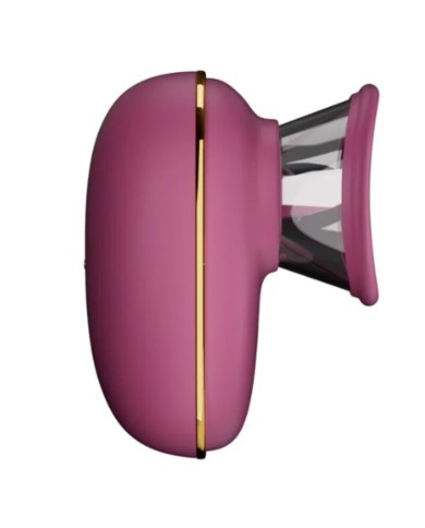 SHE.E.O - POMPE DE STIMULATION CLITORIALE AUTOMATIQUE AVEC EFFET DE LÉCHAGE (VIOLET)