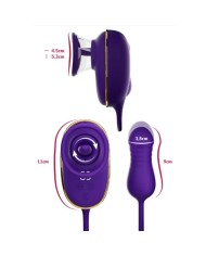 SHE.E.O - SUCCION CLITORIALE AVEC EFFET DE LÉCHAGE ET STIMULATEUR ANAL VIOLET