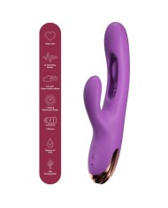 SHE.E.O - VIBRATEUR POINT G LAPIN AVEC MOUVEMENT NUMÉRIQUE VIOLET