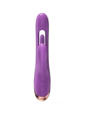 SHE.E.O - VIBRATEUR POINT G LAPIN AVEC MOUVEMENT NUMÉRIQUE VIOLET