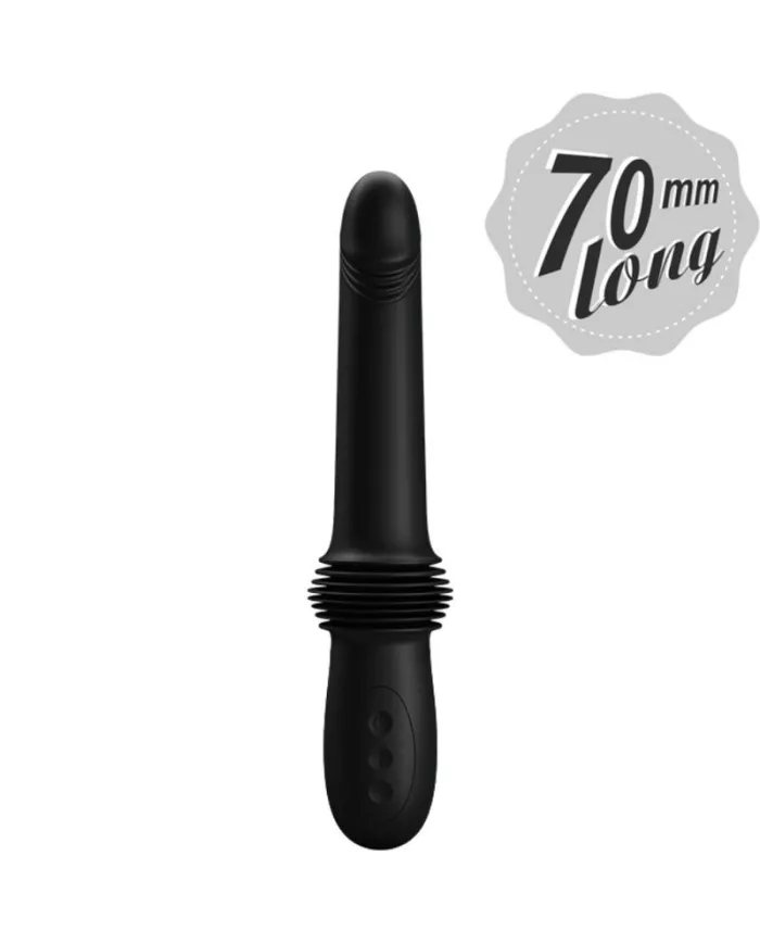 PRETTY LOVE - VIBRATEUR PAZUZU 3 MODES DE POUSSÉE NOIR PRETTY LOVE - VIBRATEUR PAZUZU 3 MODES DE POUSSÉE NOIR