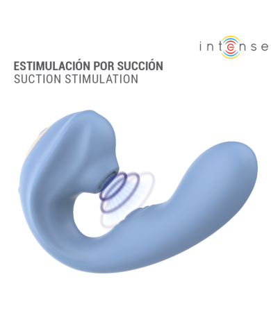 INTENSE - GINA STIMULATEUR CLITORIAL MULTIFONCTIONNEL BLEU