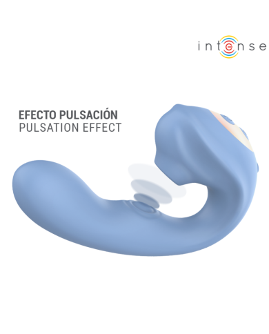 INTENSE - GINA STIMULATEUR CLITORIAL MULTIFONCTIONNEL BLEU