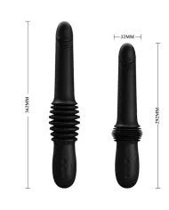 PRETTY LOVE - VIBRATEUR PAZUZU 3 MODES DE POUSSÉE NOIR PRETTY LOVE - VIBRATEUR PAZUZU 3 MODES DE POUSSÉE NOIR